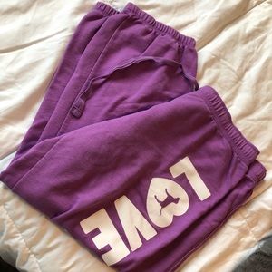 VS Pink Sweats